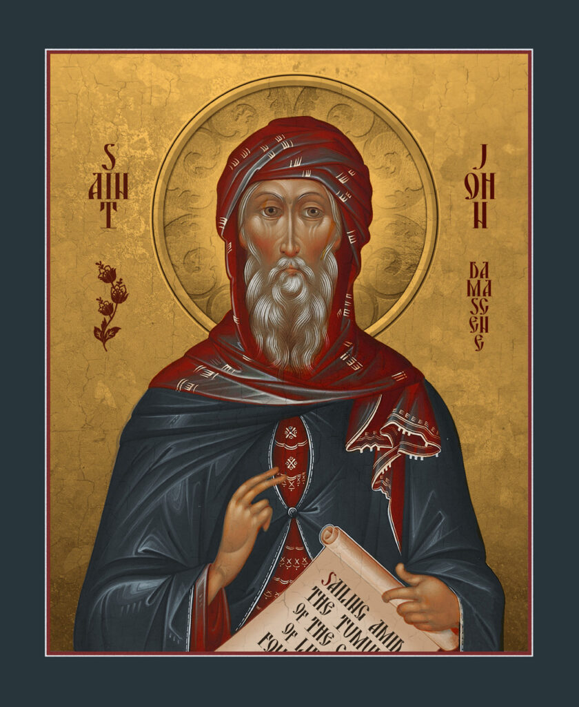Icon of St. John of Damascuss